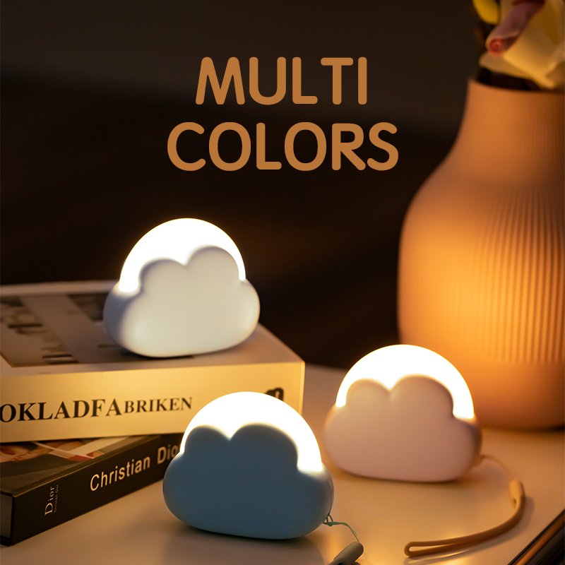 Luz nocturna de nube Mini USB  - Floating Nightstand With Led Light reseña y precio
