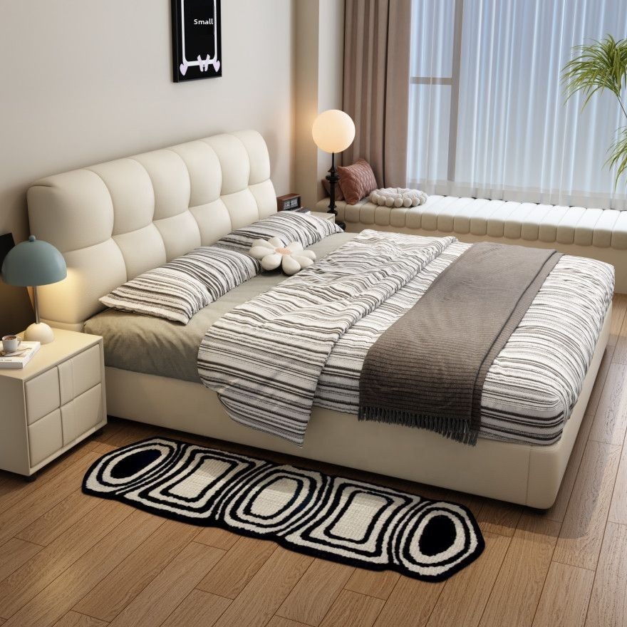 # Base de Cama de Cuero Negro  - King Size Bed Frame With Storage Drawers reseña y precio