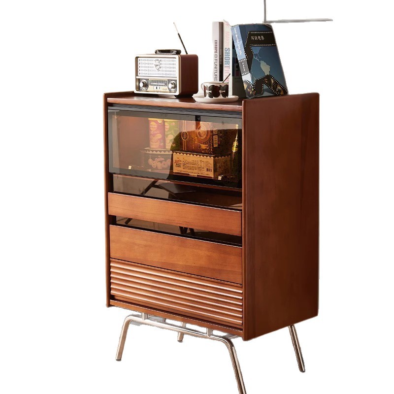 Cómoda de madera maciza nórdic - Storage reseña y precio