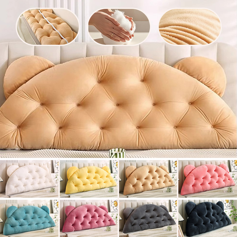 Cojín de respaldo con orejas d - Headboard Cushion Backrest Tatami reseña y precio