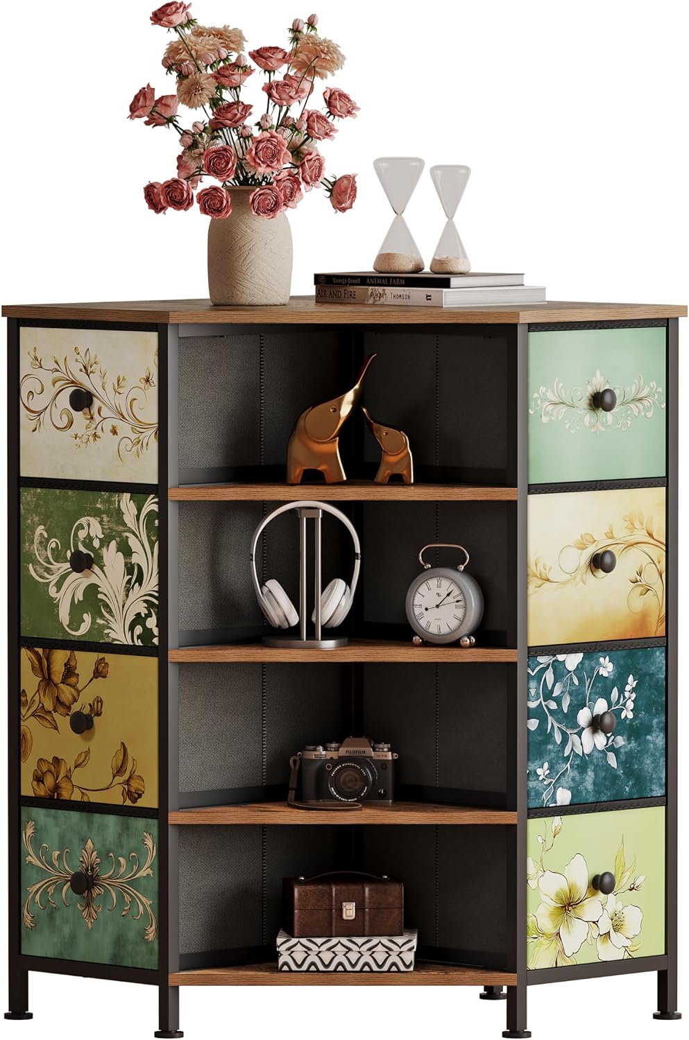 Cómoda esquinera de 8 cajones  - Bedroom Furniture reseña y precio