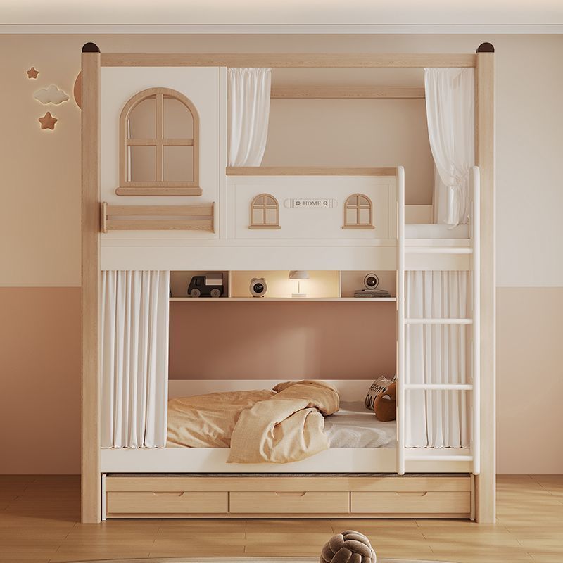 Cama litera infantil con tobog - Bunk Bed With Stairs And Slide reseña y precio