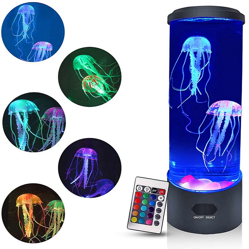 Lámpara LED con forma de pez p - Floating Nightstand With Led Light reseña y precio