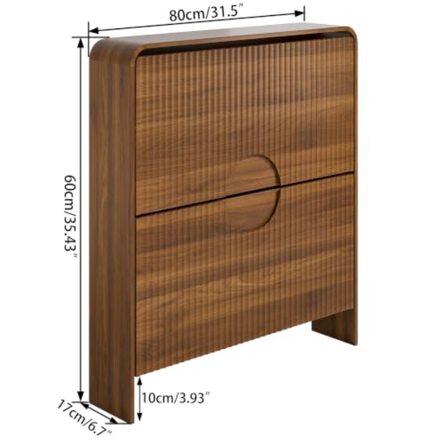 Zapatero estrecho para recibid - Shoe Rack Cabinet Narrow Entryway reseña y precio