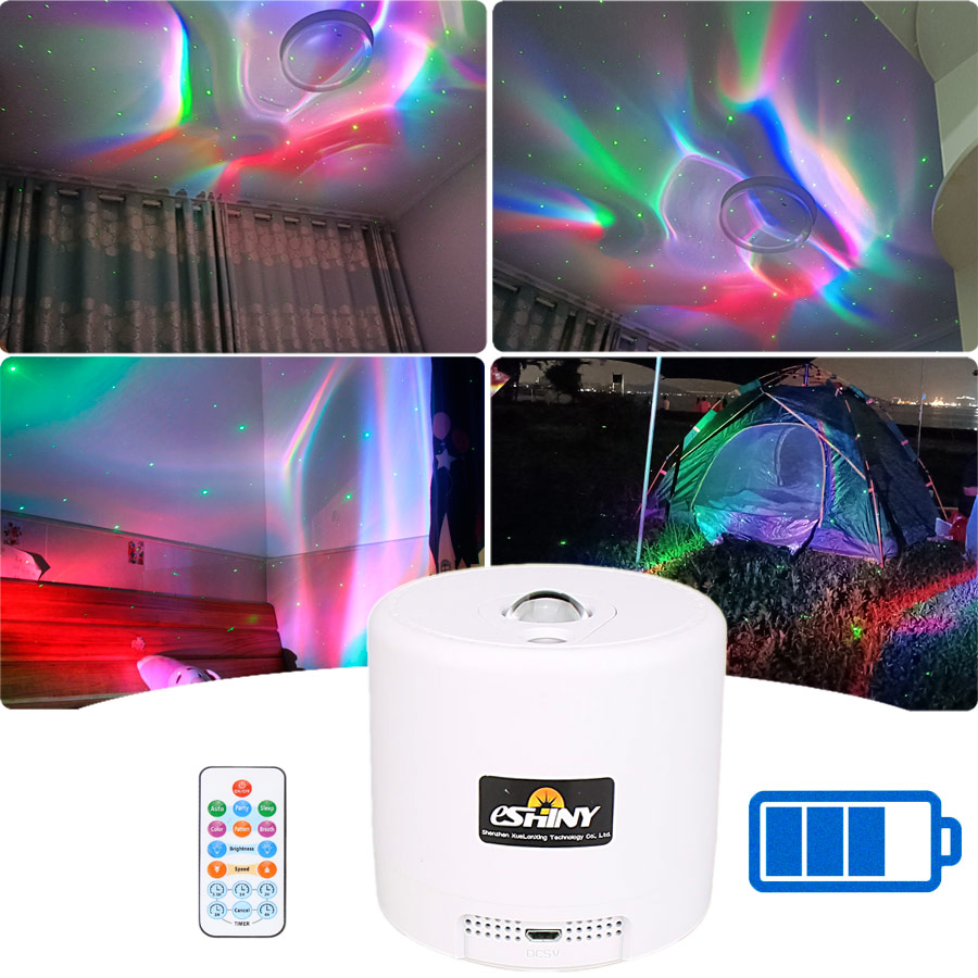 SA204 RGB LED Motive Aurora pr - Floating Nightstand With Led Light reseña y precio