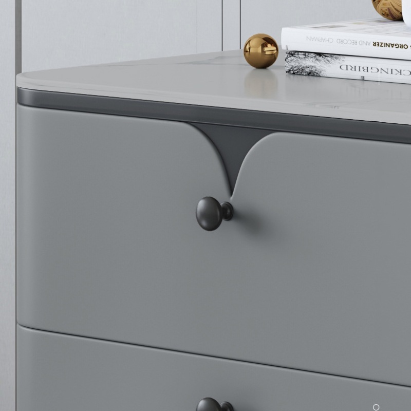 Mesita de Noche Moderna de Mad - Solid Wood Nightstand 2 Drawers reseña y precio