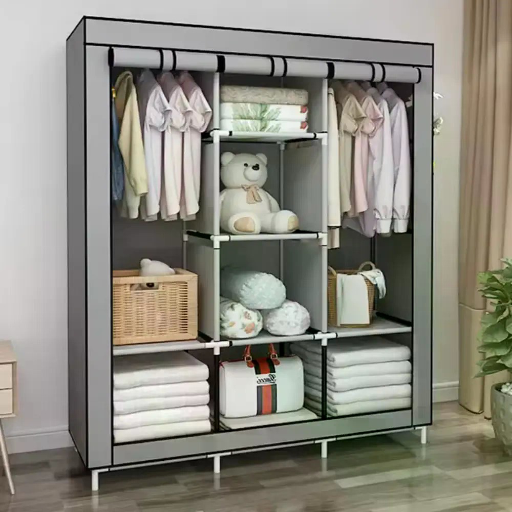 Armario Portátil de Tela No Te - Wardrobe Closet Portable Fabric Cover reseña y precio